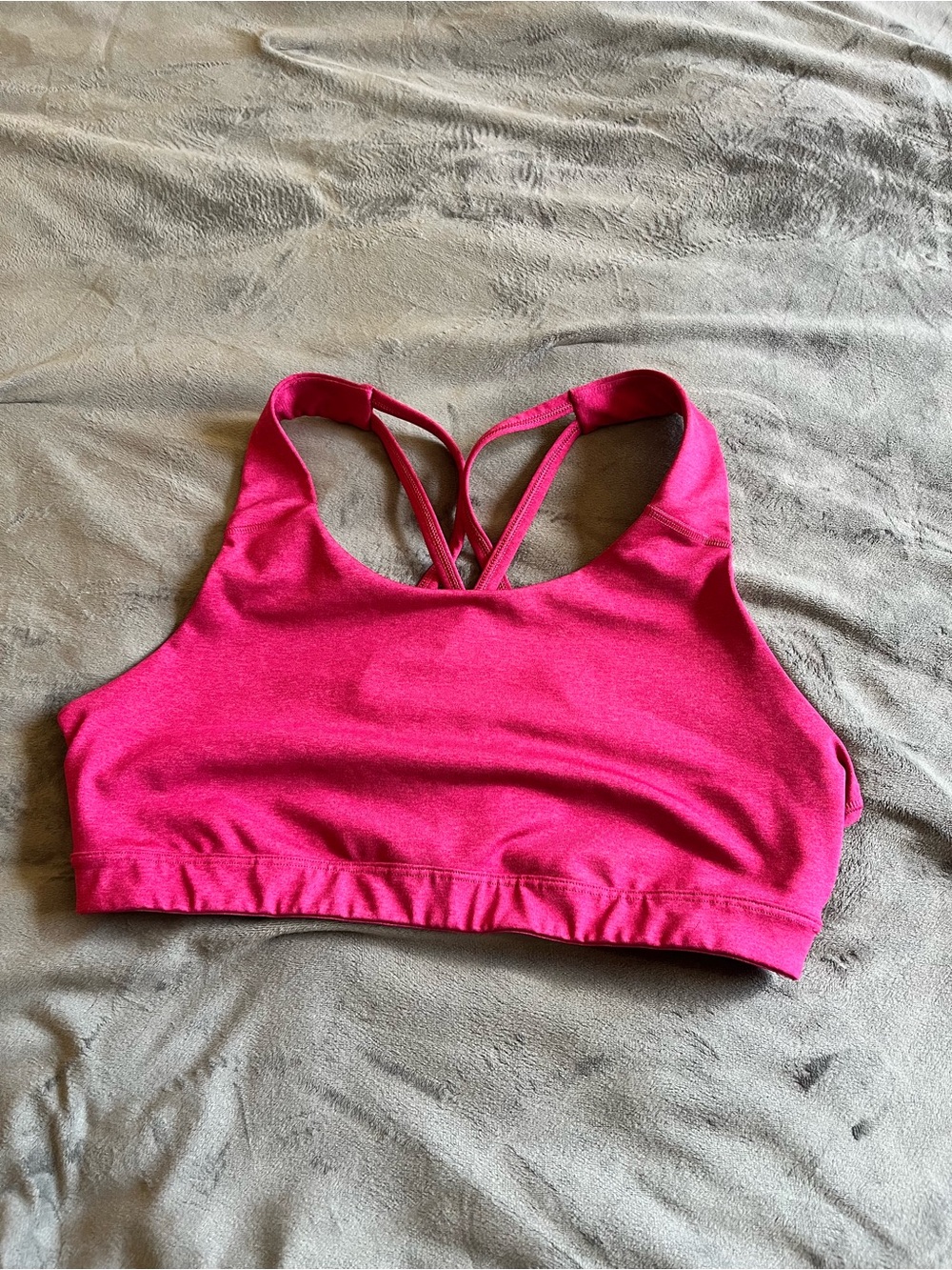 Old Navy Bright Pink Strappy Sports Bra